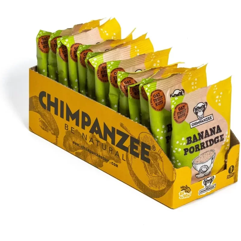 Barres de nutrition bouillie de banane Chimpanzee