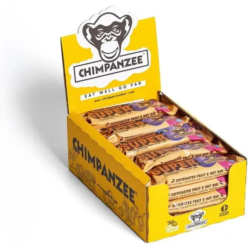 Barres de nutrition muffin au cacao Chimpanzee Guarana
