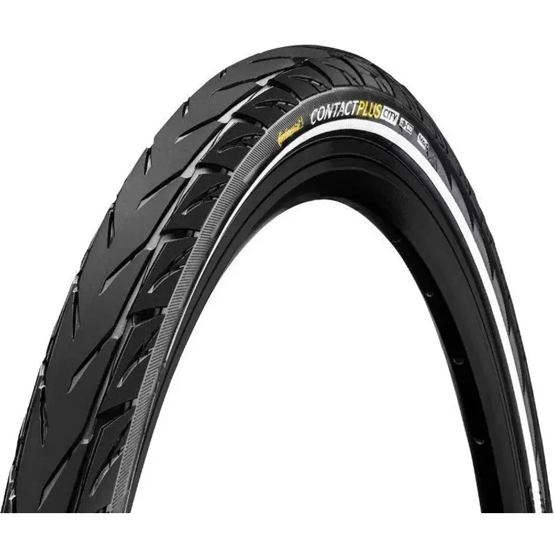 Pneu VTC-VAE urbain Continental Contact Plus City Tr (28-29 X 1,60) renfort 5Mm Homologue VAE E50 reflex