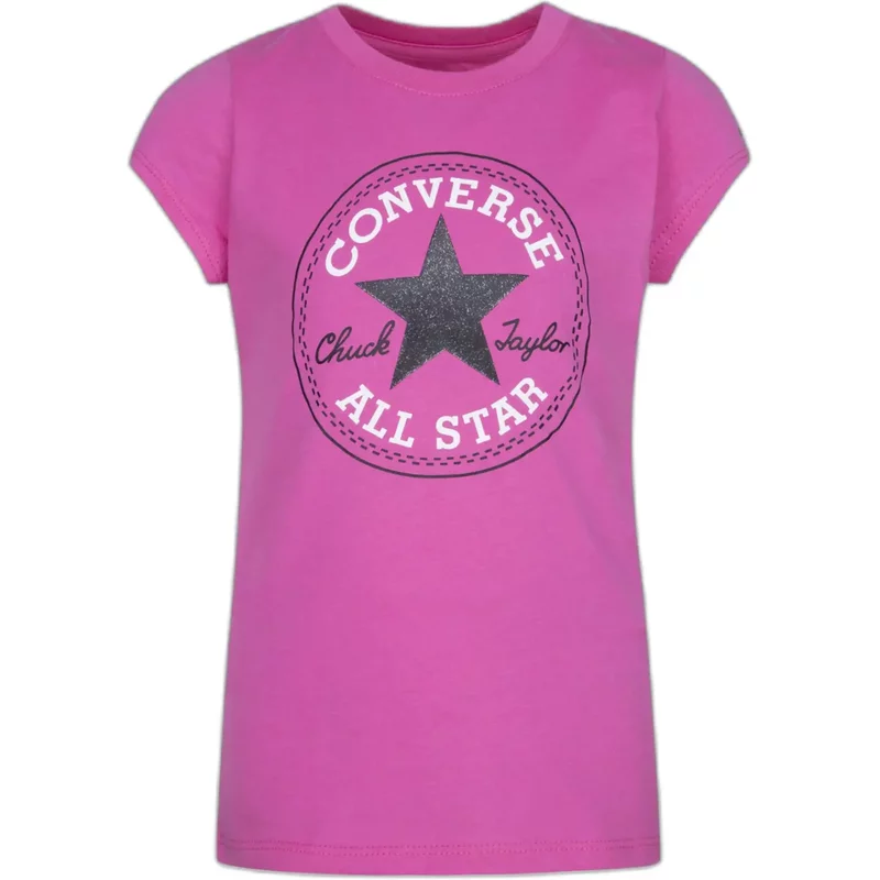 T-shirt fille Converse Timels Chuck Patch
