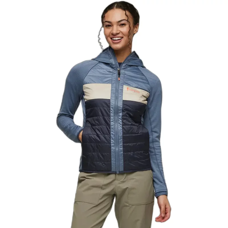 Hooded women's puffer jacket Cotopaxi Capa Hybrid