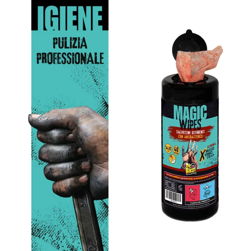 Lingettes nettoyantes Dr Bike Magic Wipes