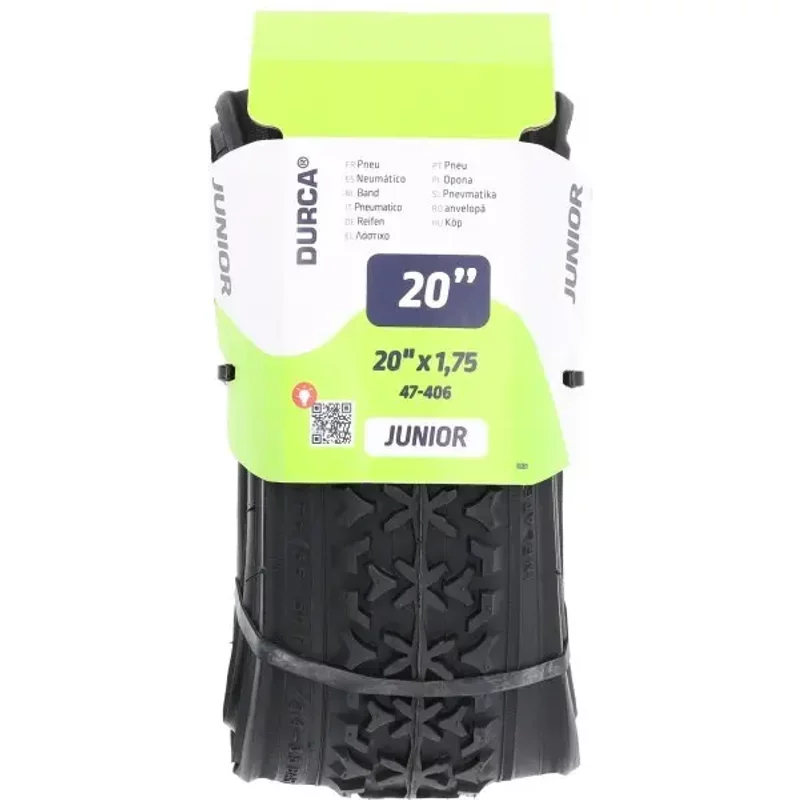 Pneu de vélo tringles souples enfant Durca