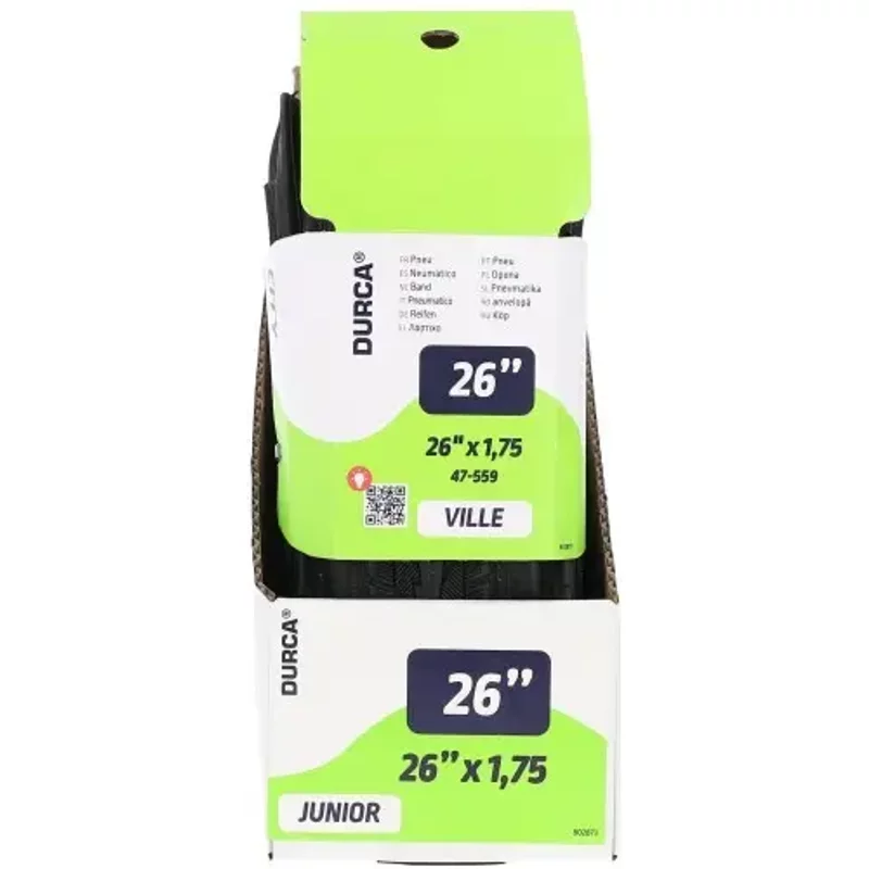 Pneu de vélo tringles souples Durca