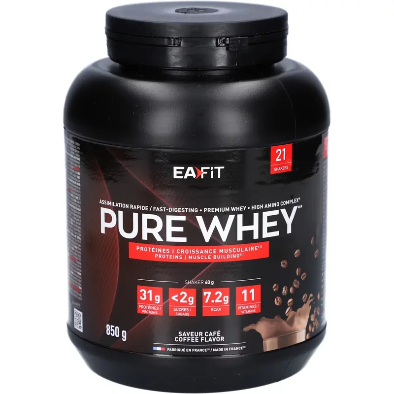 Protéine EA Fit Pure Whey Cappuccino