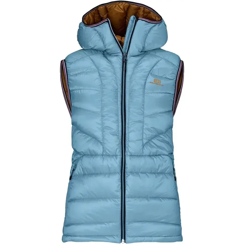 Women's sleeveless hooded down jacket Elevenate Rapide