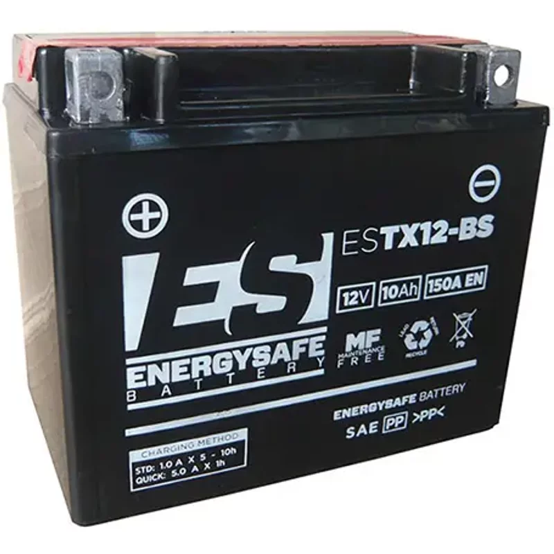 Batterie moto Energy Safe ESTX12-BS 12V/10AH