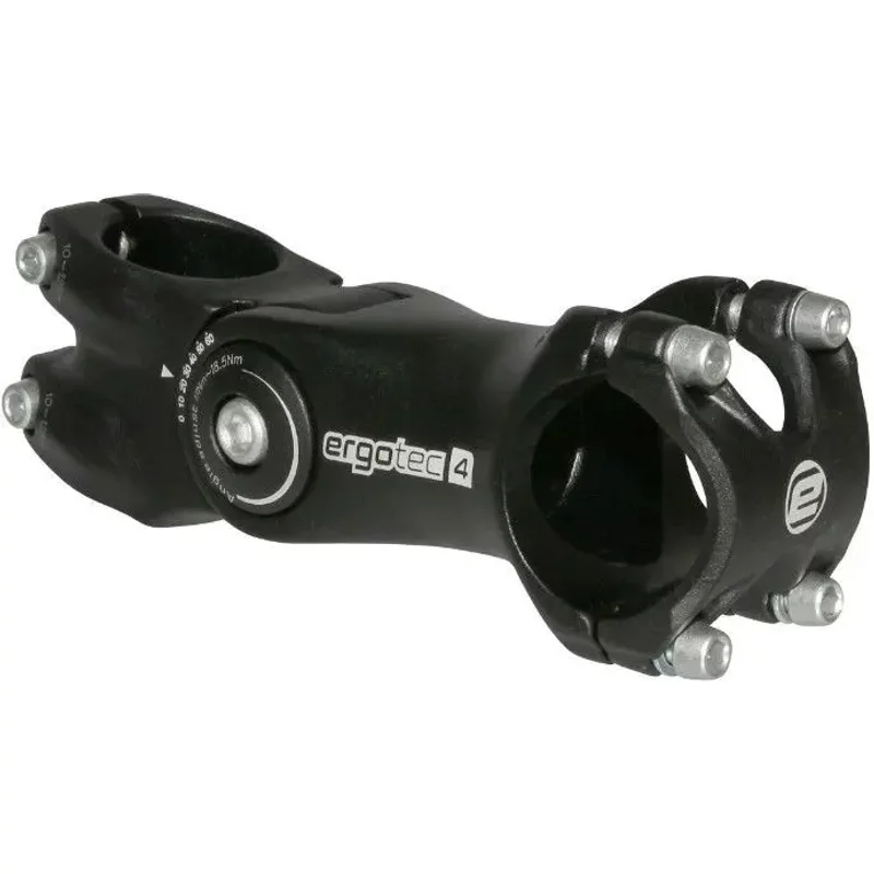 Potence vtt réglable alu pour fourche Ergotec Octopus 2 1"1-8 homologue niveau 4