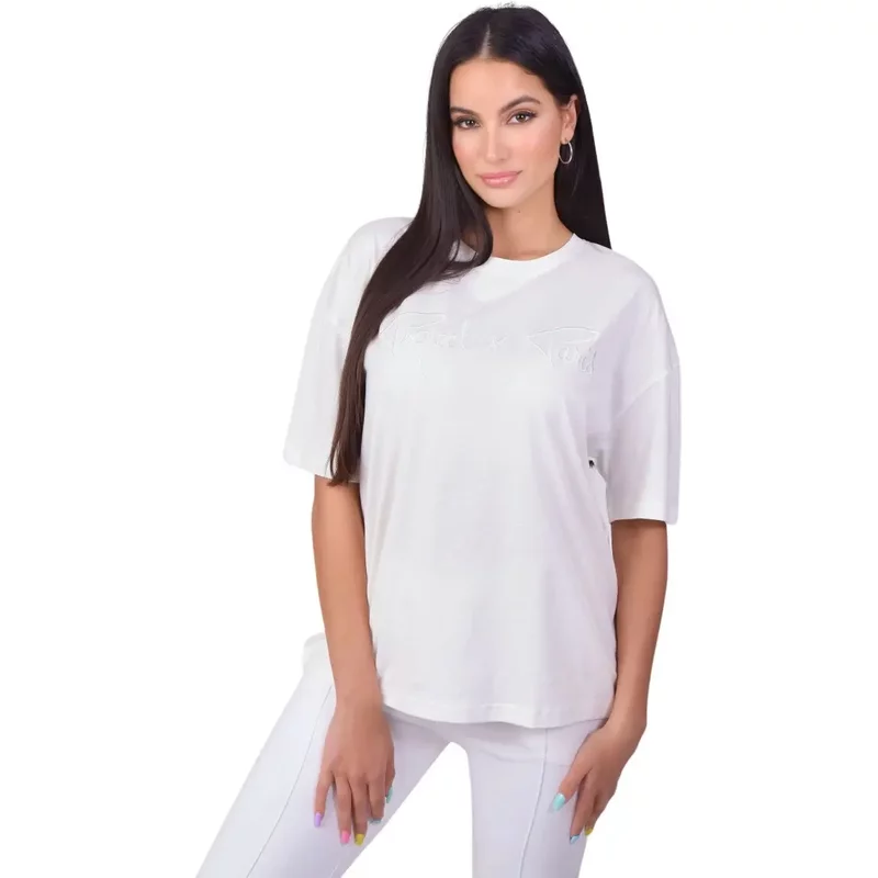 T-shirt basic ample logo femme Project X Paris