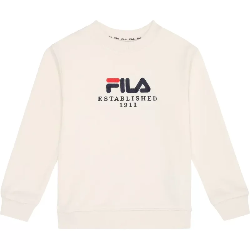 Sweatshirt col rond bébé Fila Benna Regular Logo