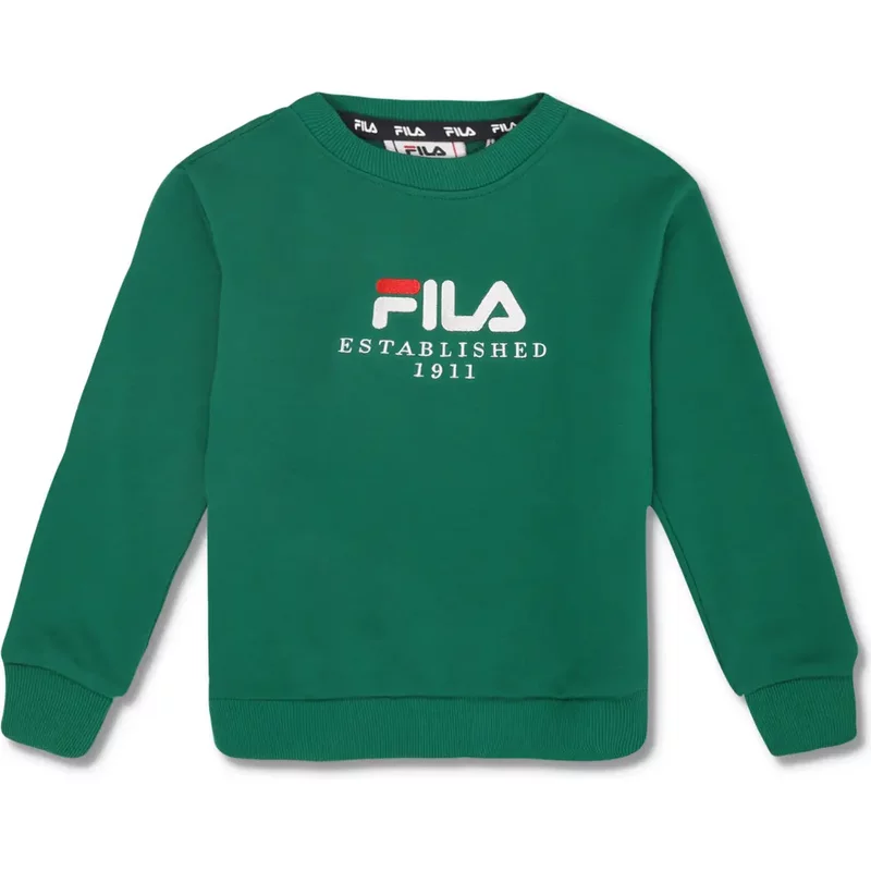 Sweatshirt col rond bébé Fila Benna Regular Logo