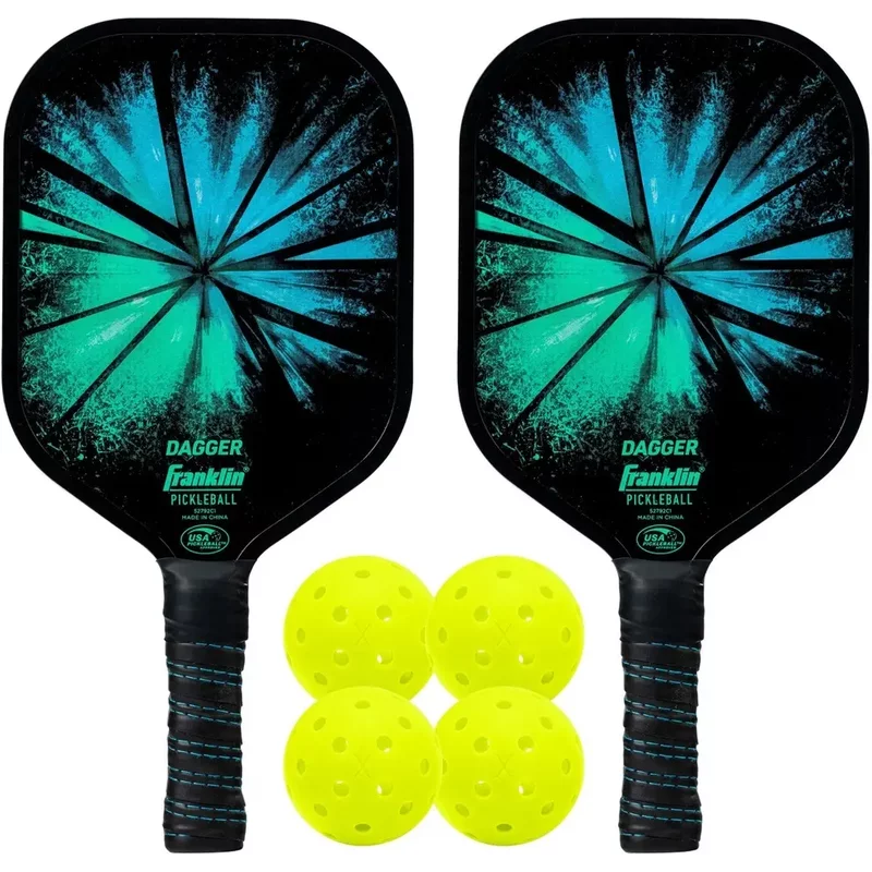 Raquette de pickleball et balles pour 2 joueurs Franklin Dagger