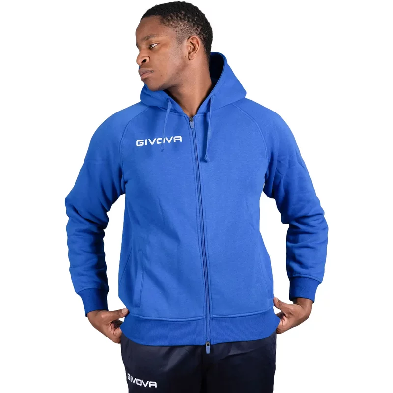 Sweatshirt à capuche full zip Givova King