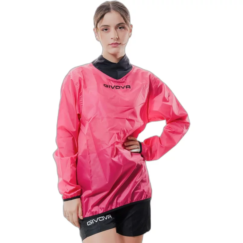 Veste imperméable avec col côtelé Givova