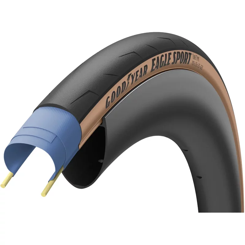 Pneu tringle souple Goodyear Eagle Sport Tube Typ.