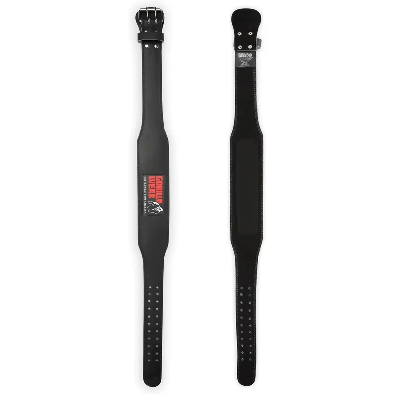 Ceinture de levage en cuir rembourré Gorilla Wear 4