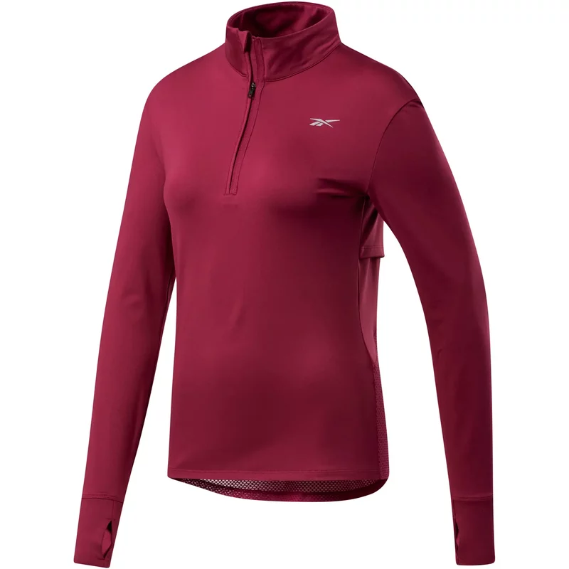 Sweatshirt woman Reebok Running 1/4 Zip