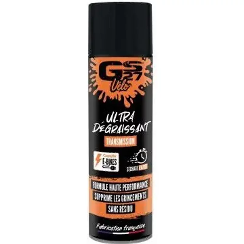 Spray nettoyant vélo ultra dégraissant GS27