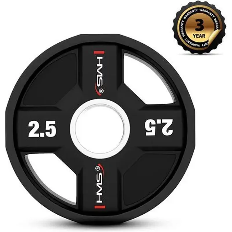 Disque de musculation polyuréthane HMS TPC20 Olimpijski