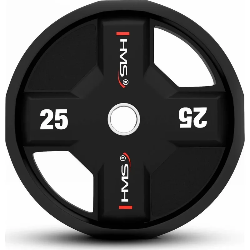 Disque de musculation polyuréthane olympique HMS TPC25