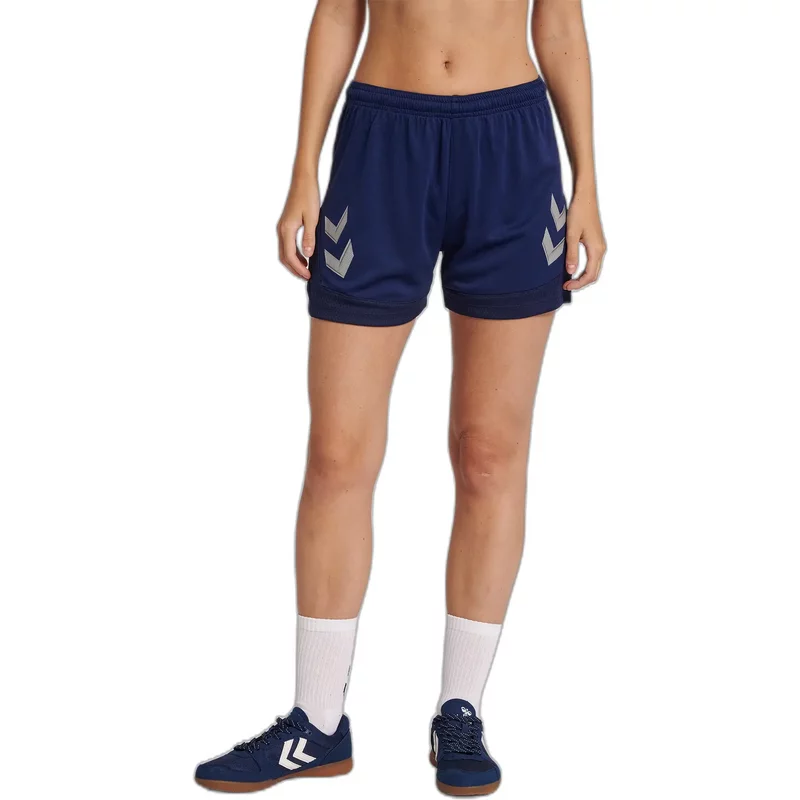 Short polyester femme Hummel Lead