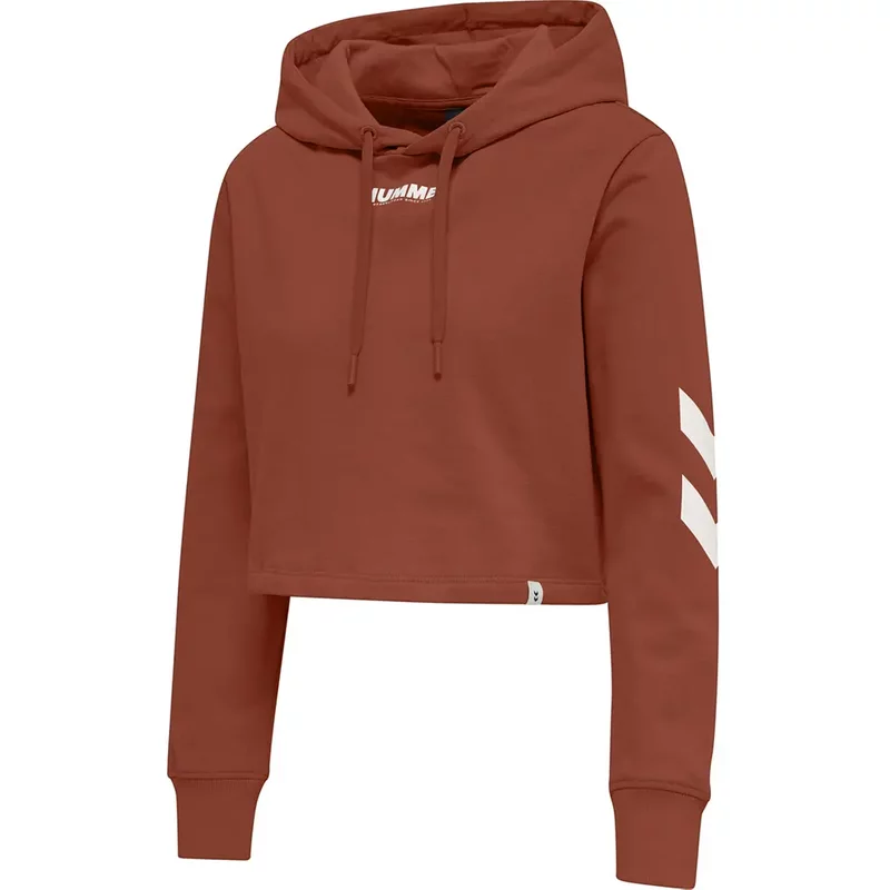 Sweat à capuche crop femme Hummel Legacy