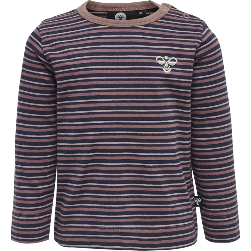 T-shirt manches longues bébé fille Hummel Silver