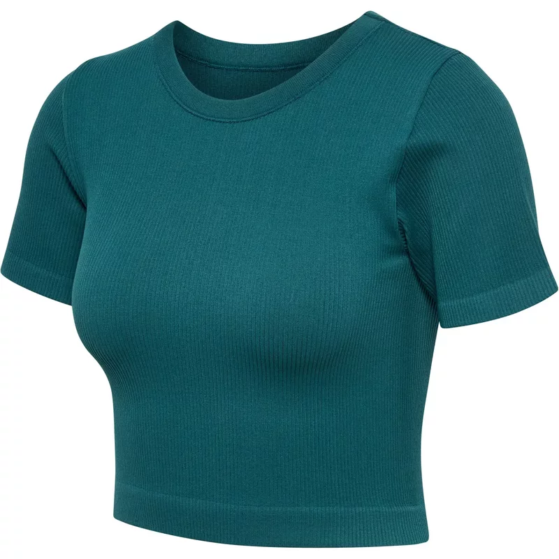 T-shirt côtelé sans couture femme Hummel Pulse