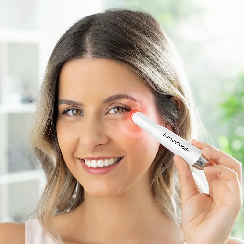 Appareil de massage oculaire anti-âge avec photothérapie, thermothérapie et vibrothérapie InnovaGoods Therey