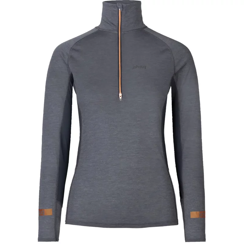 Pull 1/2 zip femme Johaug Aerial Wool Mix 2.0