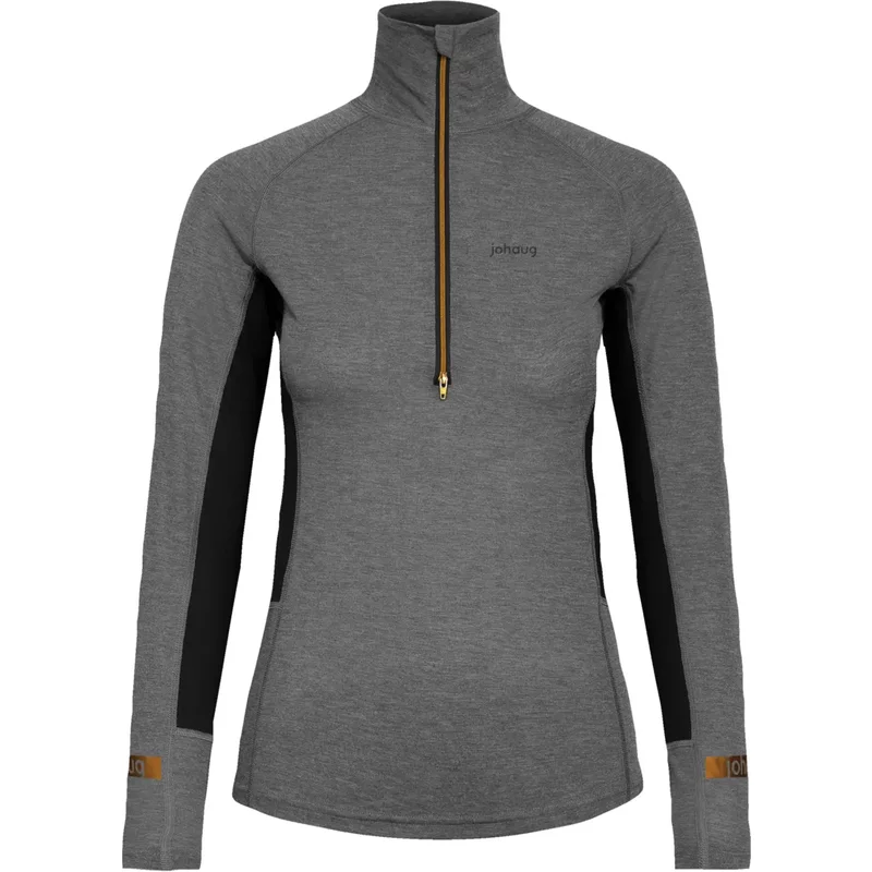 Pull 1/2 zip femme Johaug Aerial Wool Mix 2.0