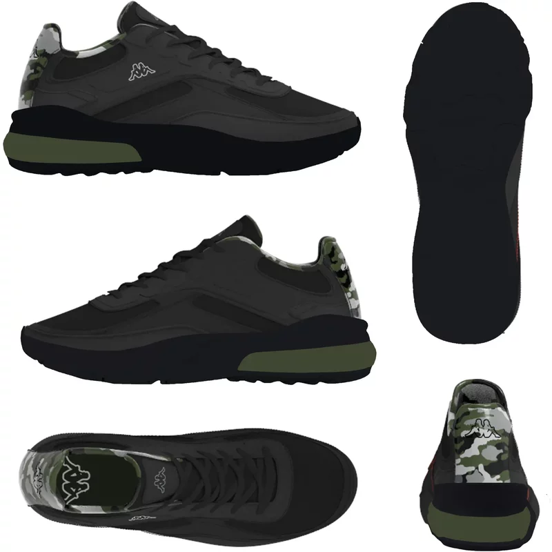 Baskets enfant Kappa Saigon camo