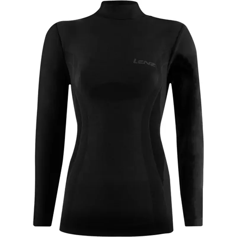 Sous maillot manches longues à col tortue femme Lenz Merino 6.0