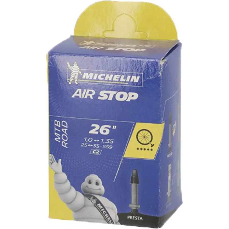 Chambre à air valve Presta Michelin Airstop C2