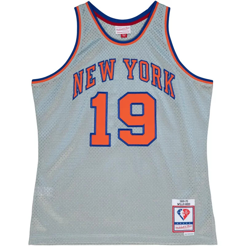Maillot NBA New York Knicks Willis Reed 75th NBA