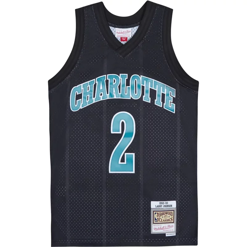 Maillot NBA Charlotte Hornets Larry Johnson 1992/93