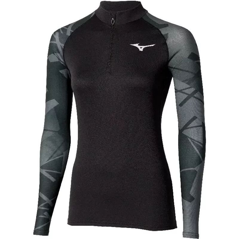 Maillot half zip femme Mizuno BT Virt Body G5