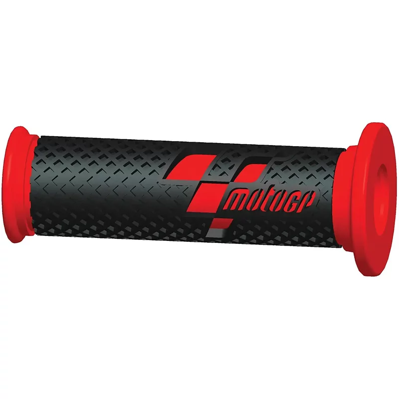 Revêtements de poignées MotoGP noir/rouge