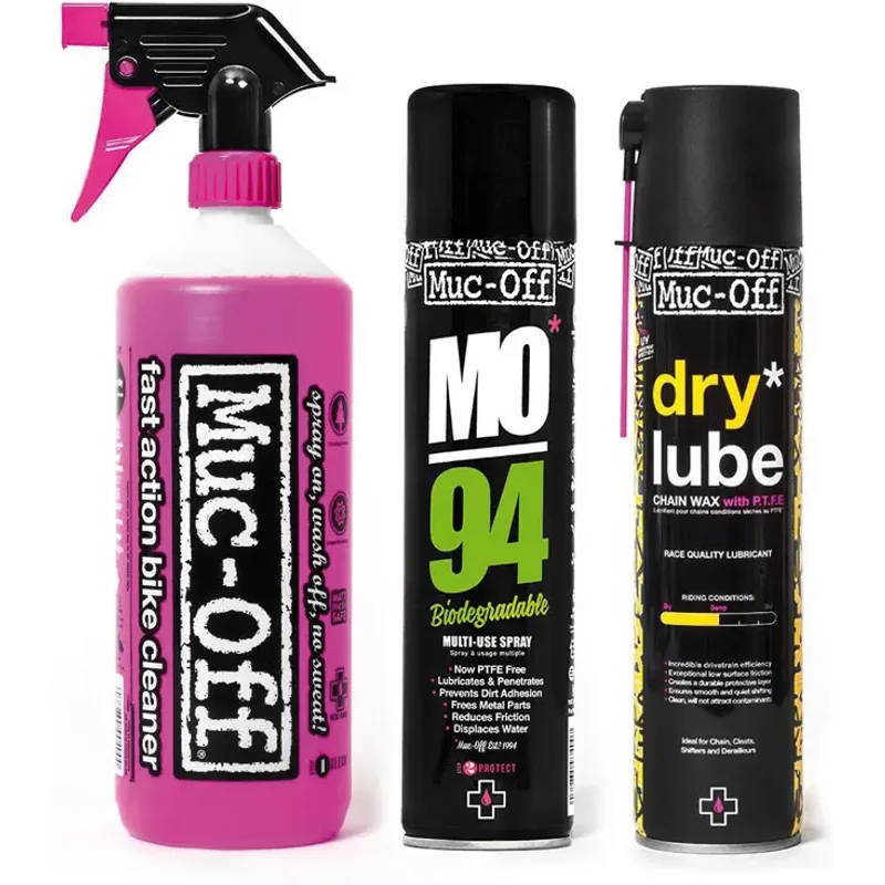 Nettoyant Muc-Off wash protect and lube kit dry