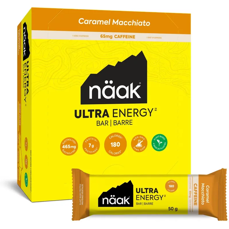 Barres de nutrition Näak Ultra Energy™ Caffeine