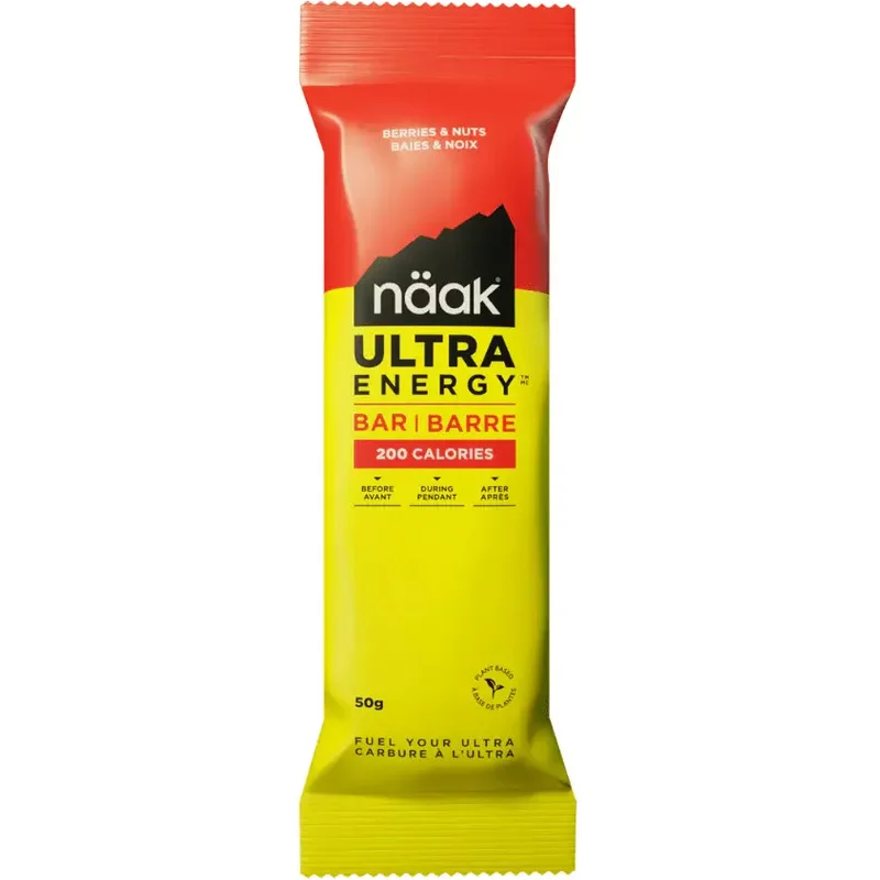 Barres de nutrition - Sachets Individuels à la saveur baies et noix Naäk