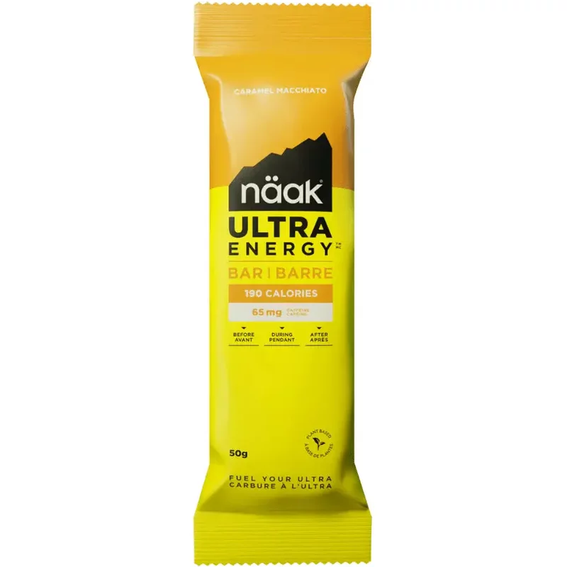 Barres de nutrition - Sachets Individuels à la saveur caramel macchiato Naäk