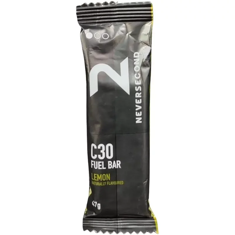 Barres de nutrition Neversecond citron C30