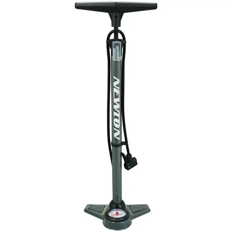 Pompe à pied acier base résine raccord double style avec manomètre 11 bars Newton Fpv1 Switch Vp-Vs