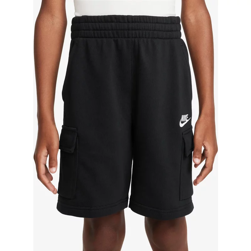 Short cargo en molleton enfant Nike Club