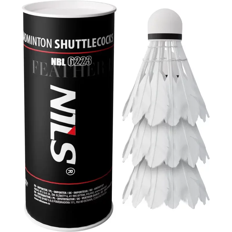 Plumes de volants de badminton led NILS Extreme NBL6223 (x3)