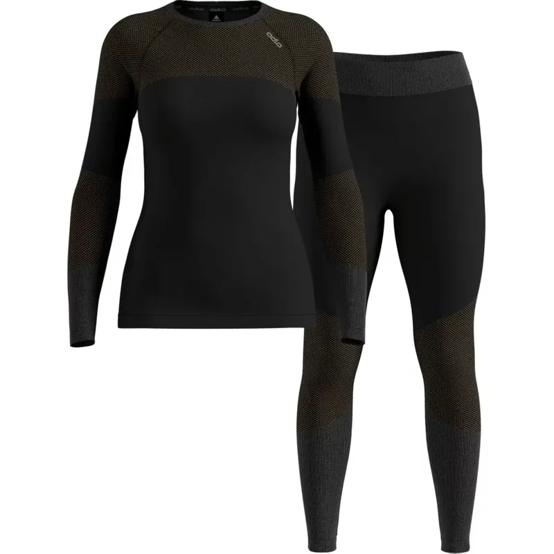 Ensemble sous maillot et legging femme Odlo Fundamentals Performance Warm
