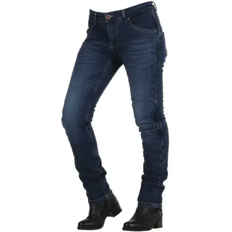 Jeans moto femme Overlap City Ce