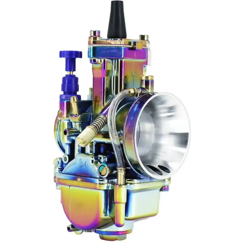 Carburateur avec powerjet et starter a tirette P2R PWK 34