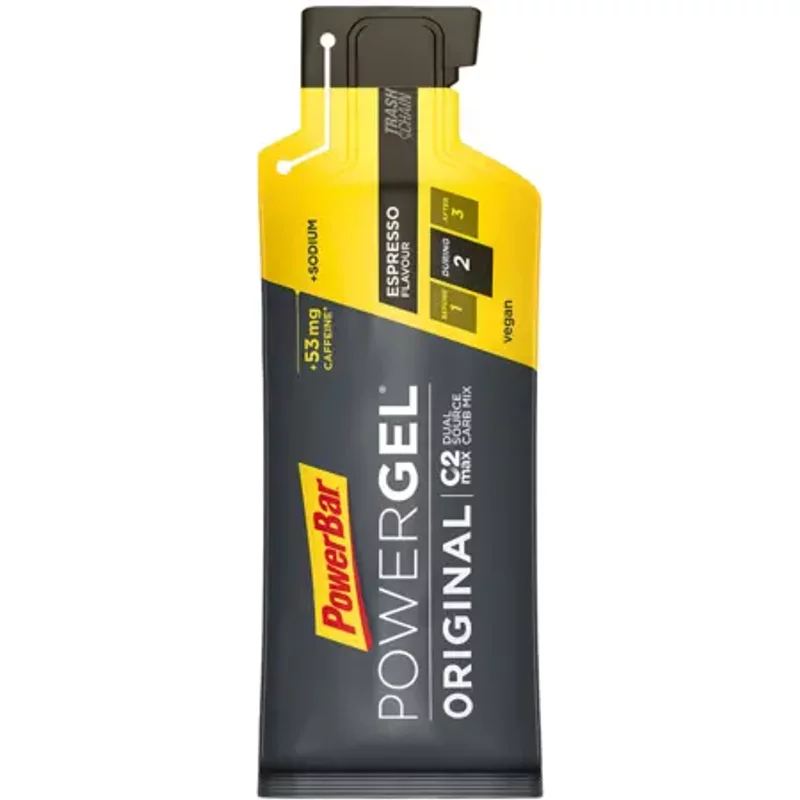 Gel PowerBar PowerGel Original 24x41gr Espresso Caffeine